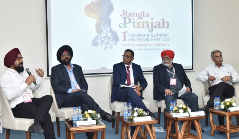 1ST TOURISM SUMMIT AND TRAVEL MART 2023: PUNJAB READY TO SERVE PLATTER OF TRADITIONAL FLAVOURS TO ATTRACT GLOBAL TRAVELLERS